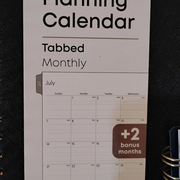 🐰🎉Set of 3 2024-25 planning calendars three sizes - Picture 3 of 9